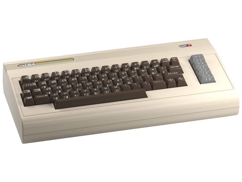retro-bit Spielkonsole The C64 Maxi Neuauflage des Commodore 64 in Originalgrösse