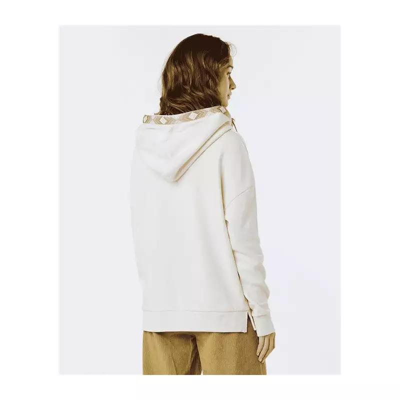 Sweat femme RIPCURL Mikros Fleece Beige