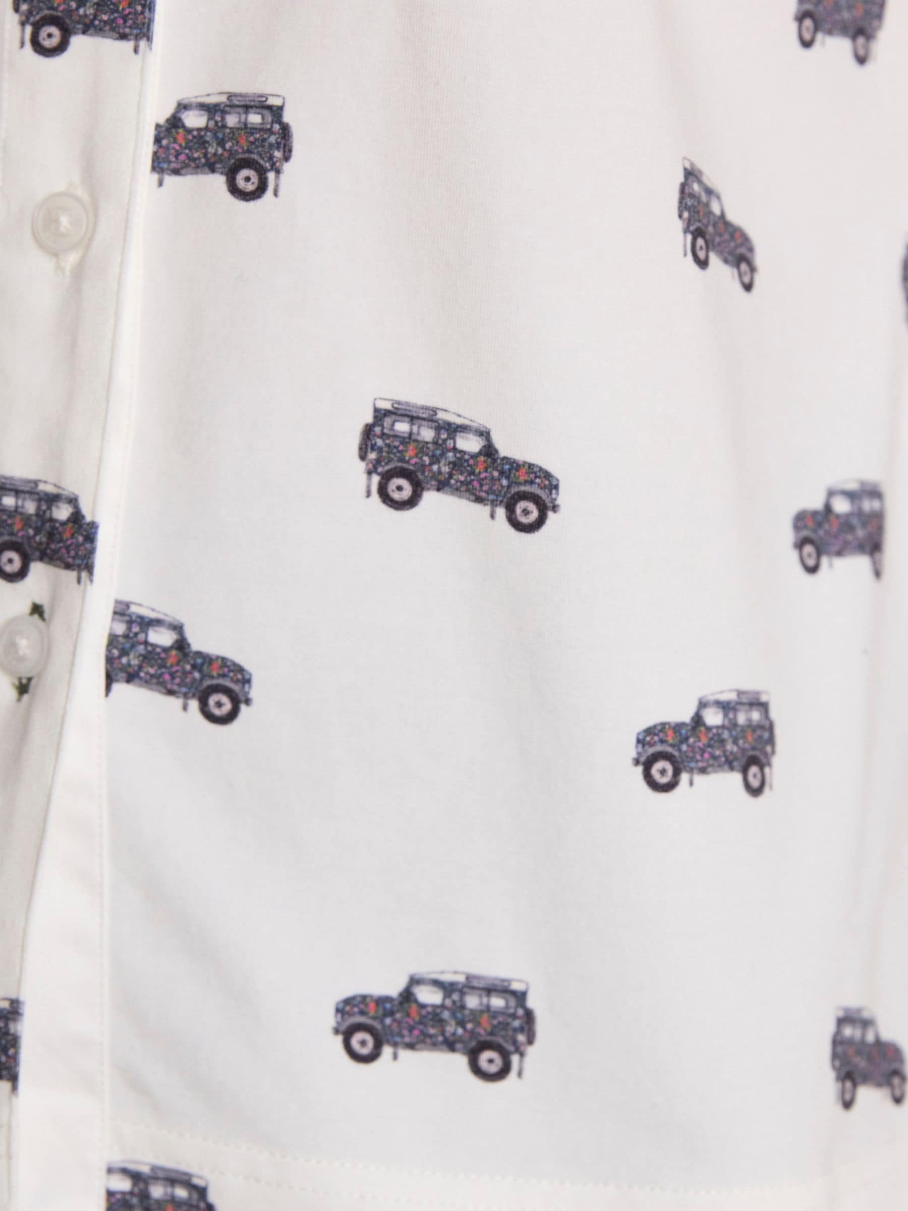 Wit 4x4 - Joules Eleanor Tomlinson katoenen jersey overhemd