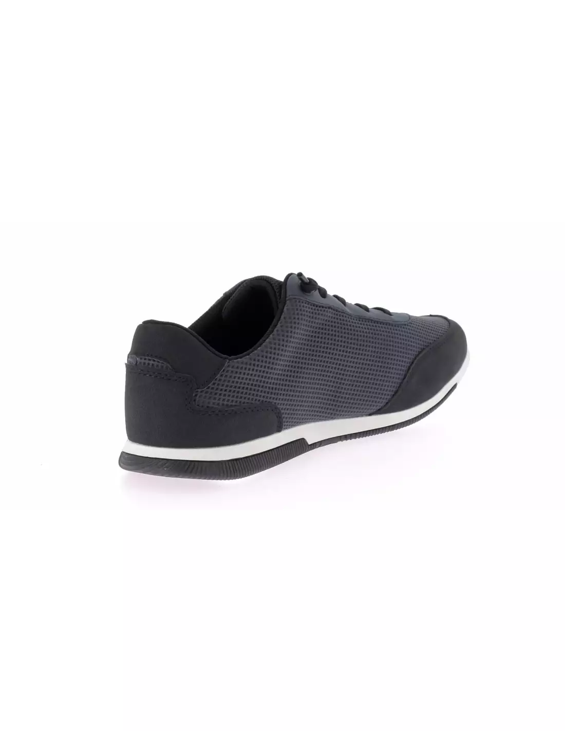 BUGATTI REPORT ECO - Baskets DARKBLUE/BLACK
