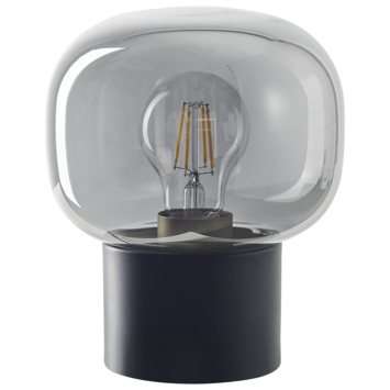 GAMMA tafellamp Lille rookglas 19xØ16 cm