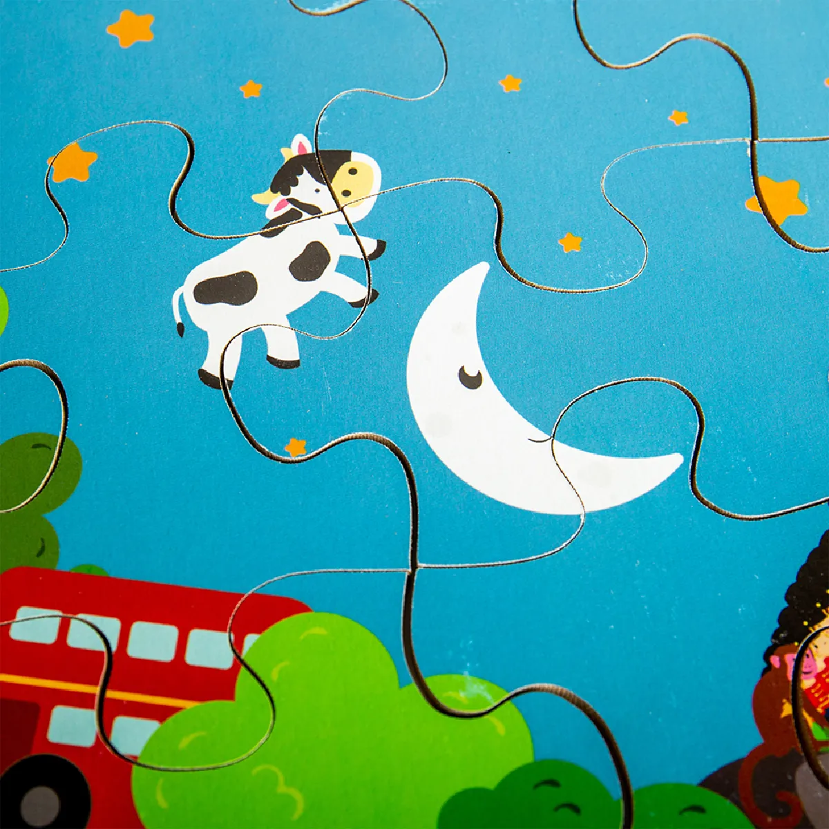Bigjigs Toys Puzzle de sol Comptine