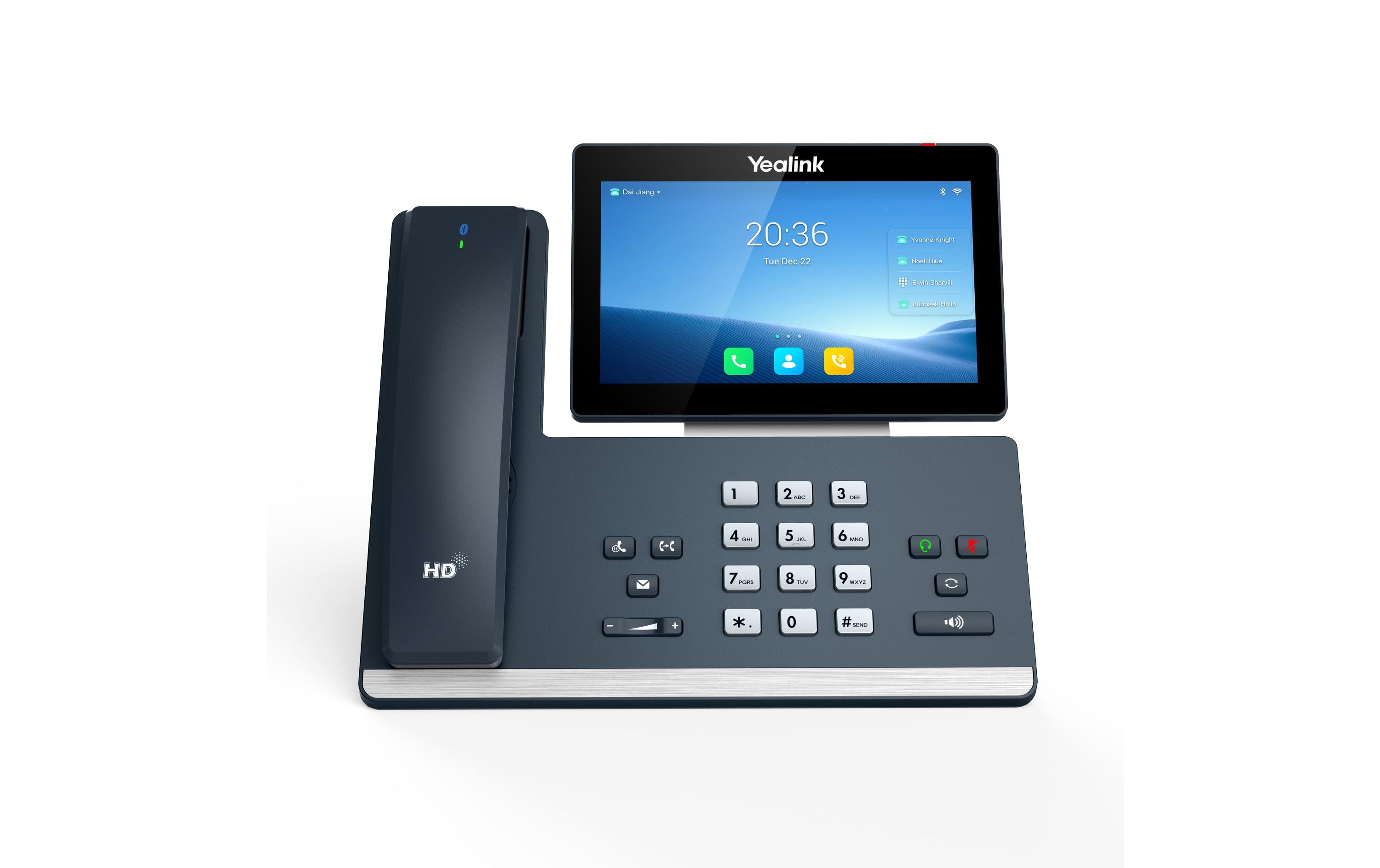 Tischtelefon T58W Pro Grau<br>Elite-Desktop-Kollaborationsgerät