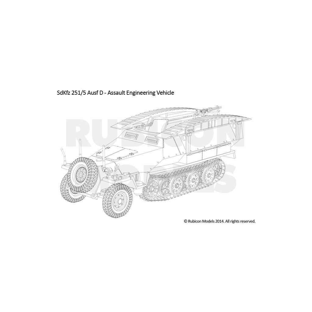 SdKfz 251 Ausf D (3-in-1)