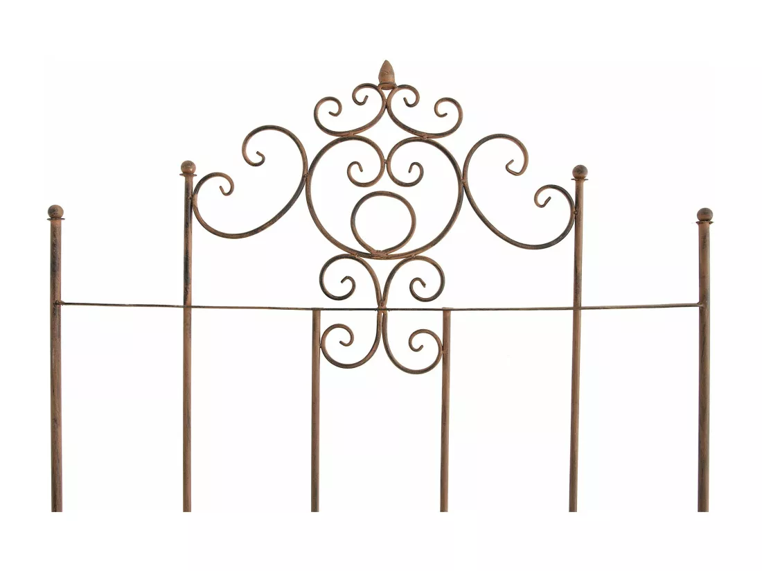 Treillis support pour plantes métal marron 85.5 x 2 x 170 cm 10_0003895