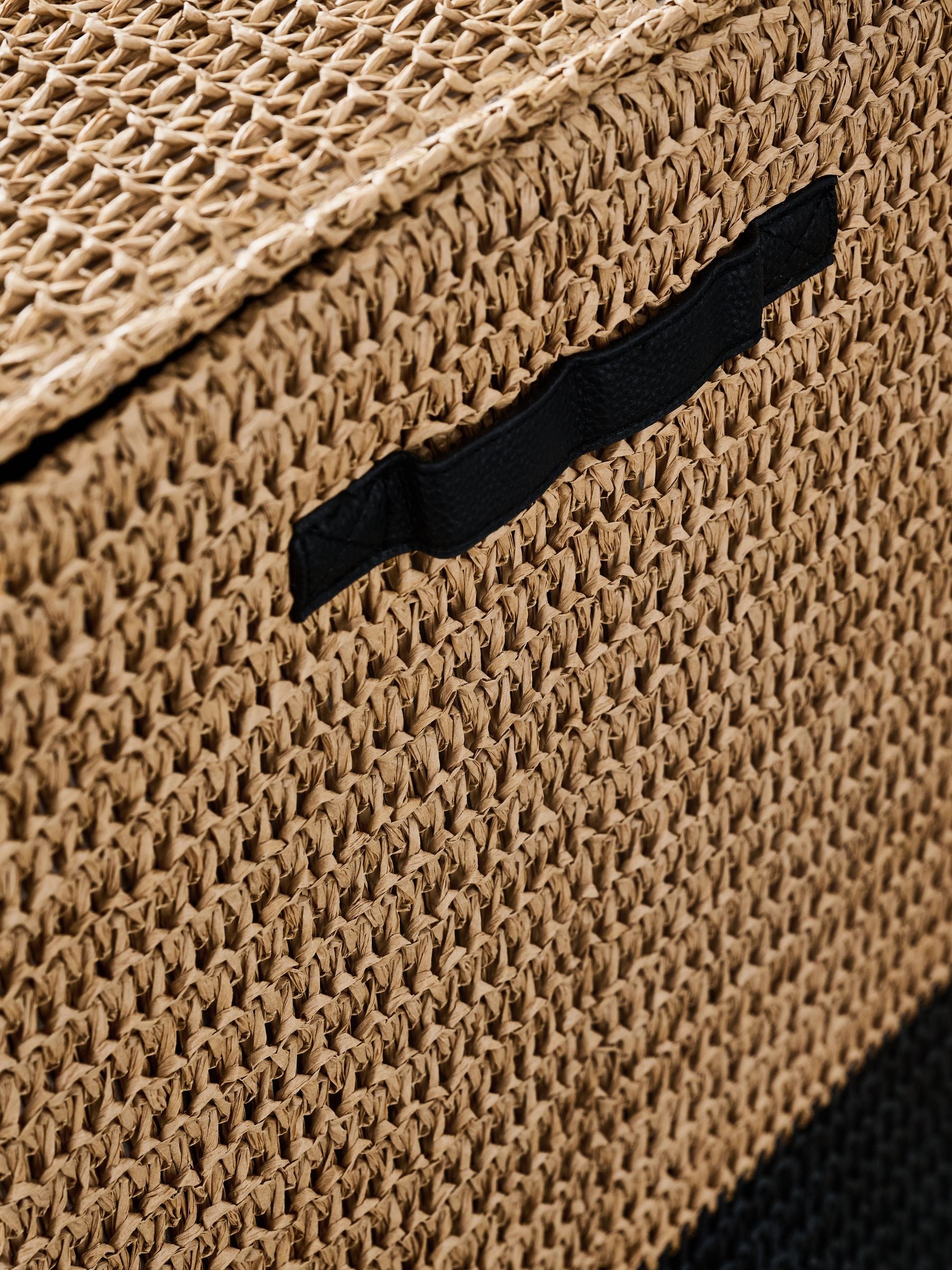 Bronx Woven Laundry Basket Hamper