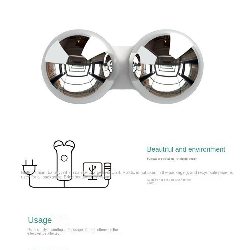 Beautyronics - USB oplaadbare gezichtsmassager