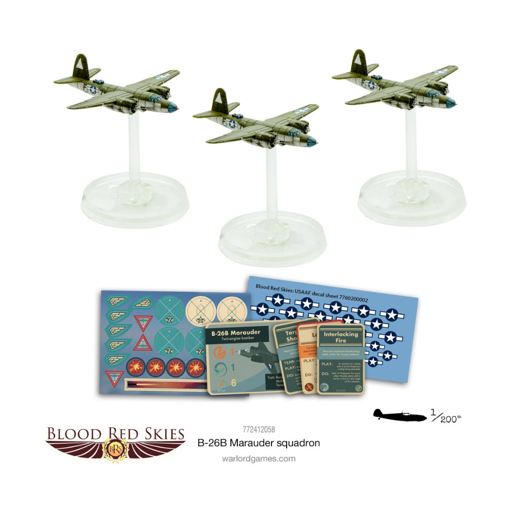 Blood Red Skies - B-26B Marauder Squadron