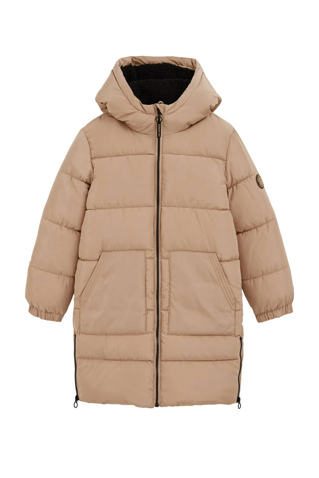 WE Fashion gewatteerde jas zand