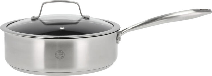 Pillivuyt Gourmet Sauterpande keramisk non-stick Roya 24 cm Rustfrit stål Stål