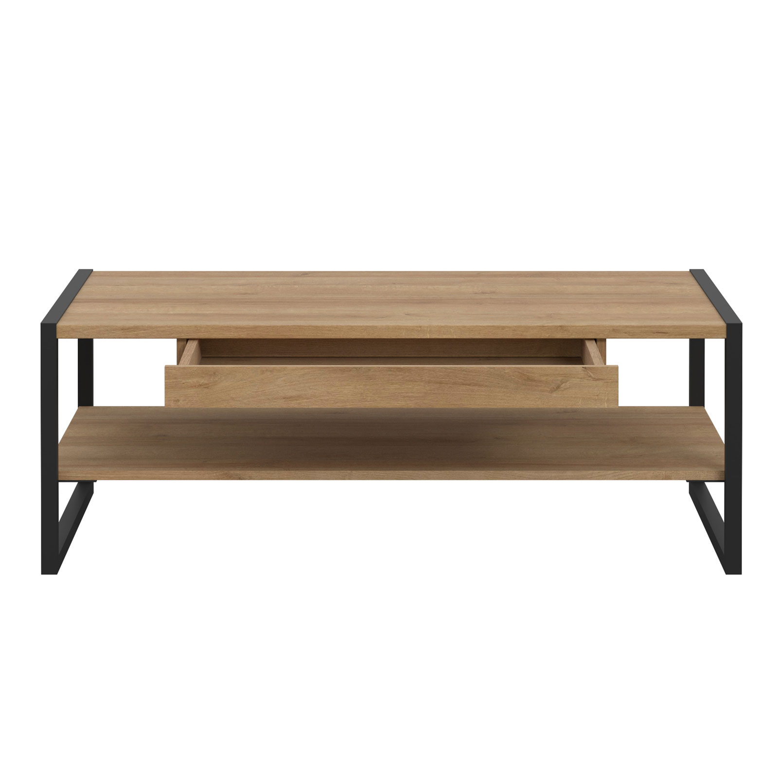 Couchtisch - Eiche schwarz - Riviera Eiche - 110 cm
