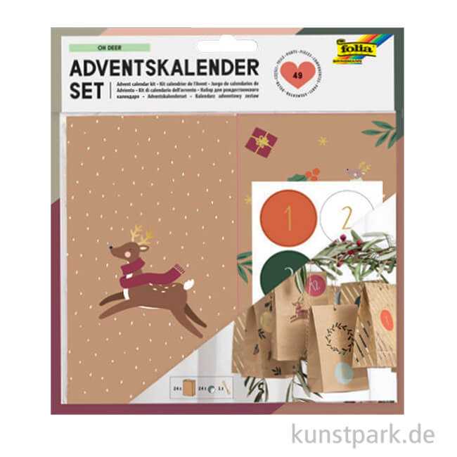 Adventskalender DIY *Oh Deer* 49 teilig