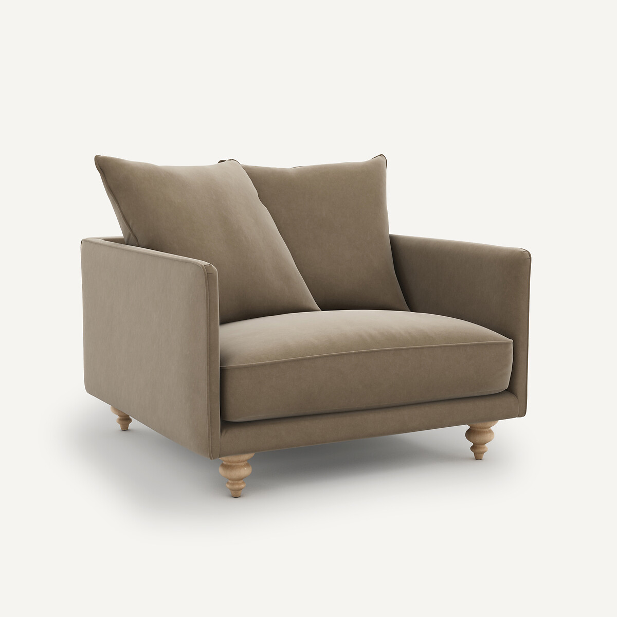 AM.PM<br> Poltrona de veludo, Lazare