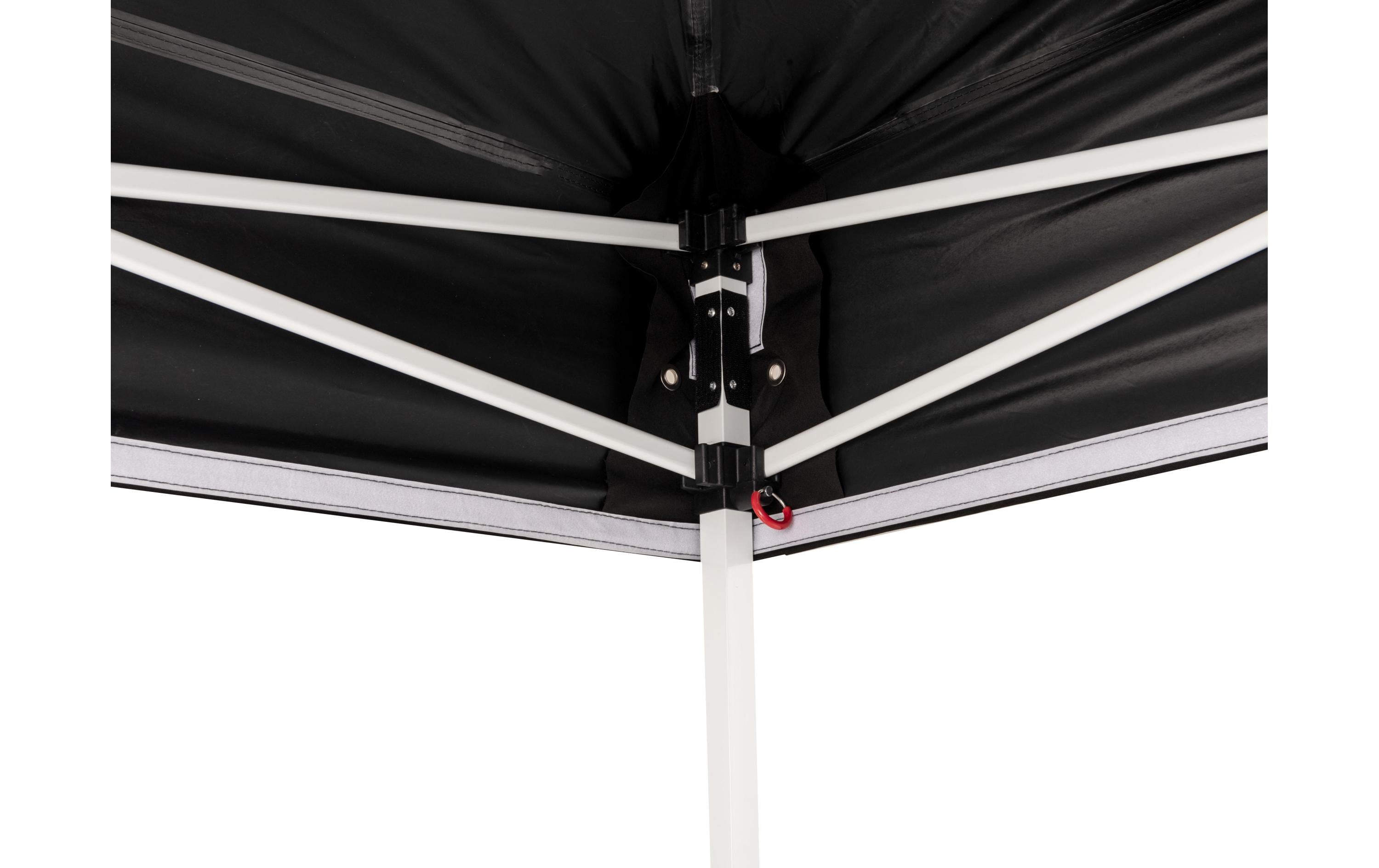 Pavillon Deluxe F00406, 3 x 3 m, faltbar, Schwarz<br>Schutz vor Sonneneinstrahlung und leichtem Nieselregen