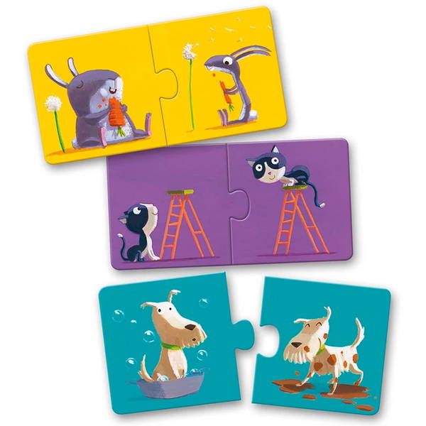 DjecoDjeco   Puzzle Duo Gegensätze