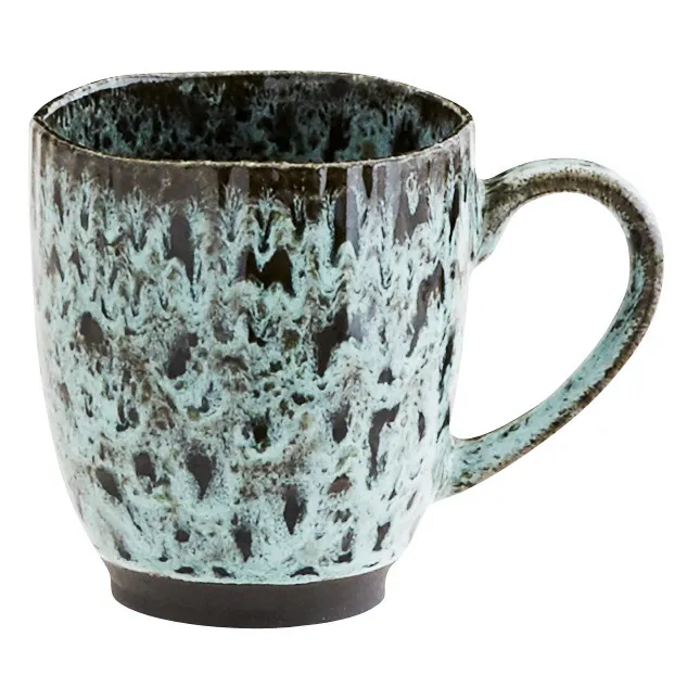 Madam Stoltz Mug en grès | Bleu indigo
