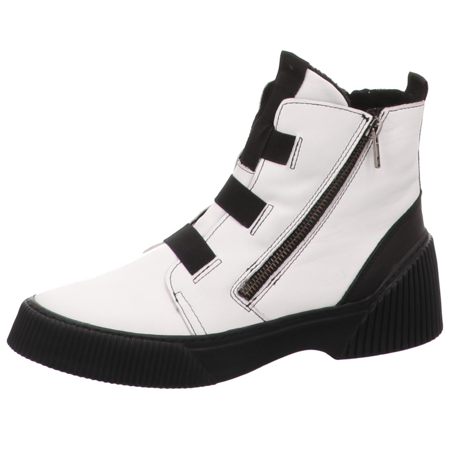 Gemini Stiefelette weiss/weiss kombi