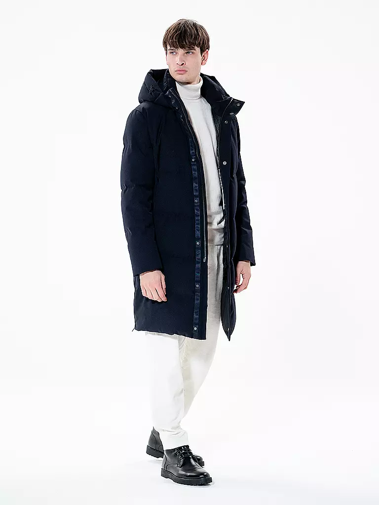 DUNO Daunenparka ARON PARMA dunkelblau