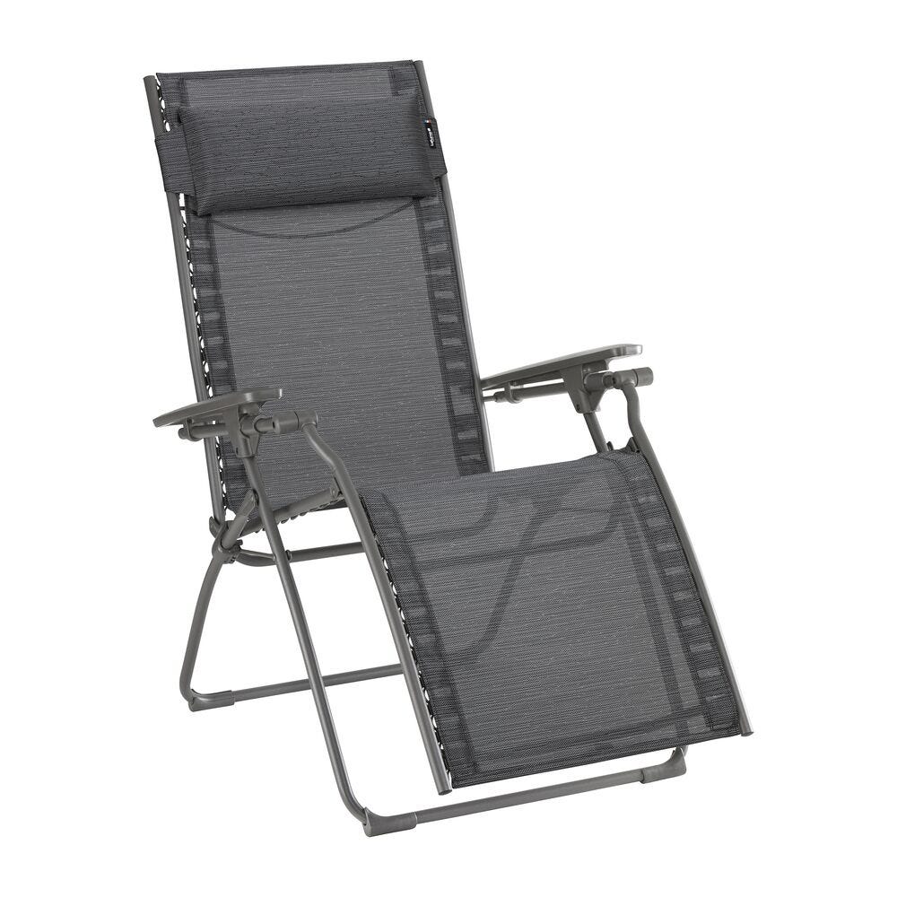 Zero-Gravity-Relaxliege Evolution Batyline® Duo Grau Obsidian