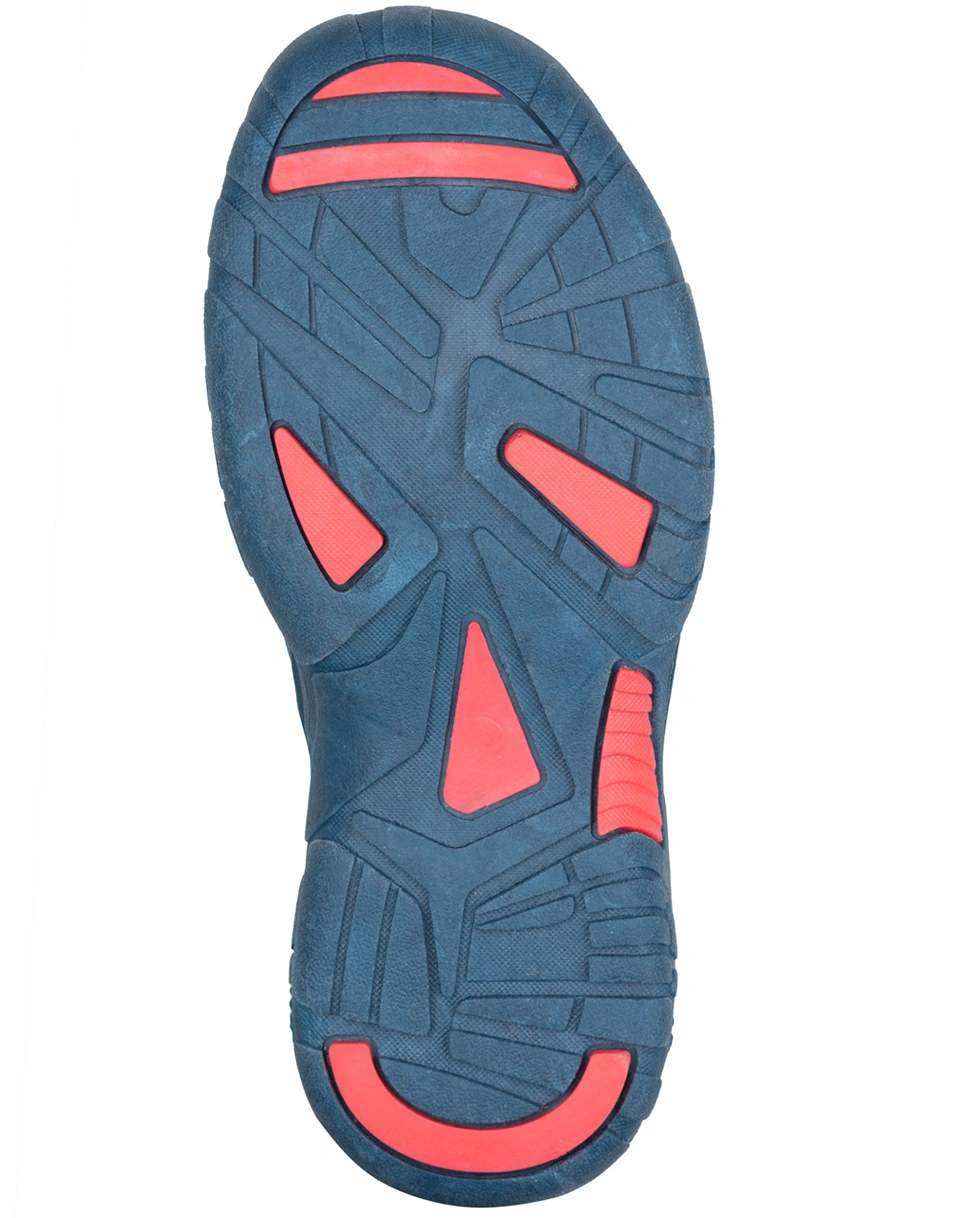 Trekking-SandaKids KVALVIKA in dolphin blue/spicy red