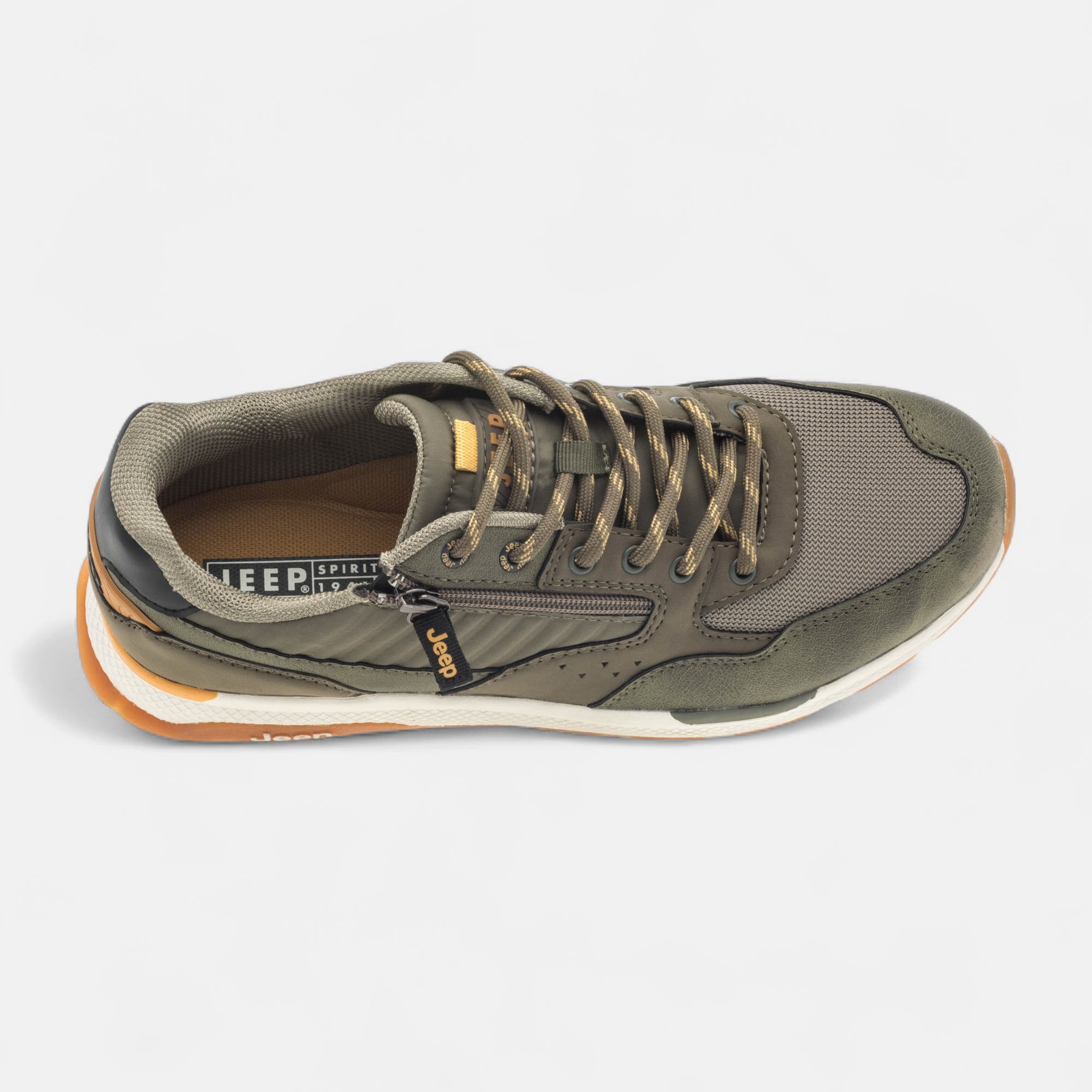 Baskets basses Homme kaki