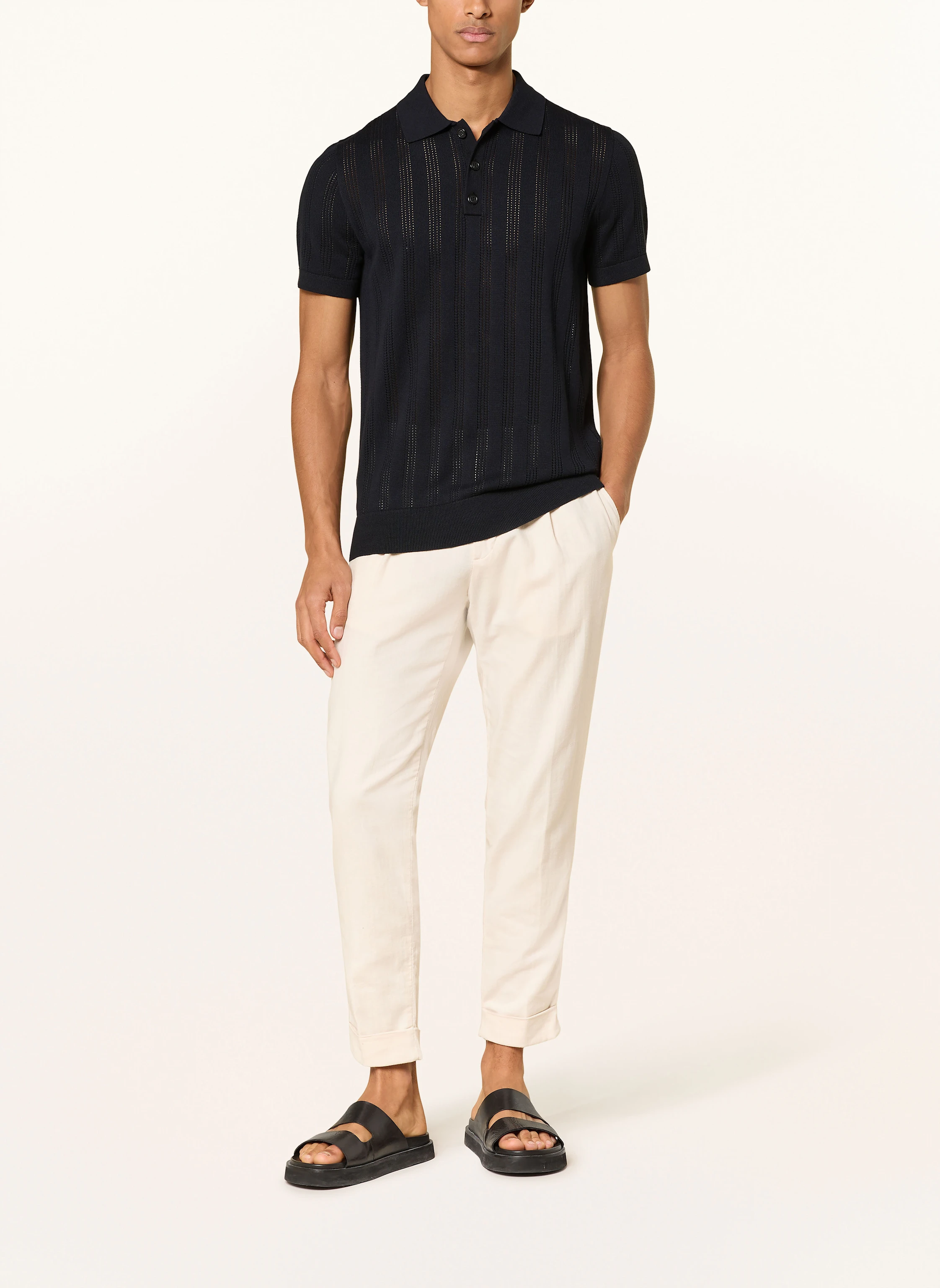 STRELLSON Strick-Poloshirt KEETH