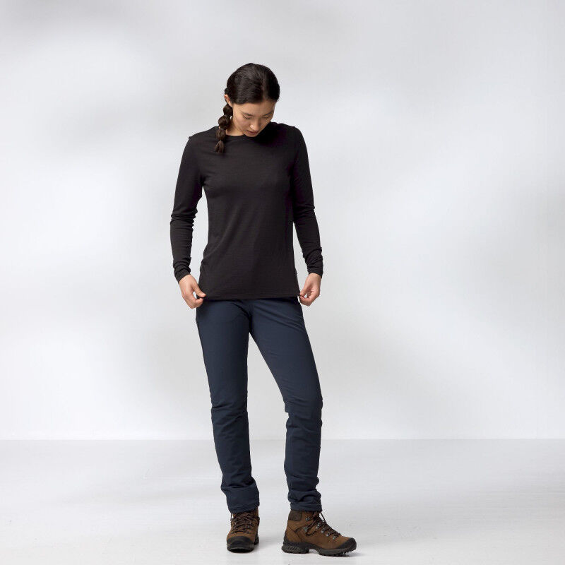 Abisko Wool LS - Maillot thermique laine mérinos femme