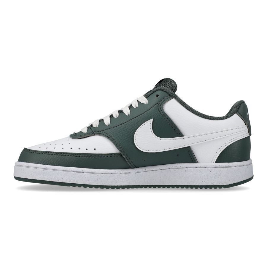 Nike Chaussures Court Vision Low Next Nature - Vert/Blanc Femme