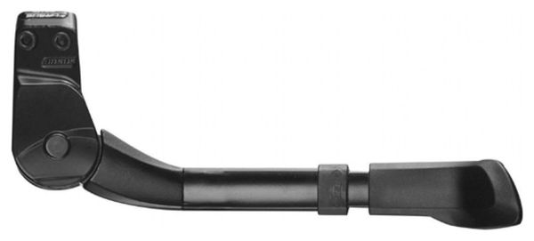 BEQUILLE VELO LATERALE ARRIERE URSUS KING MINI 16-20-24'' NOIRE REGLABLE FIXATION 2 VIS SUR BASE ENTRAXE 18mm - SUPPORTE 35Kgs (LIVRE SUR CARTE)