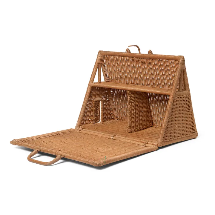 Ferm Living Kids Maison en rotin tressé