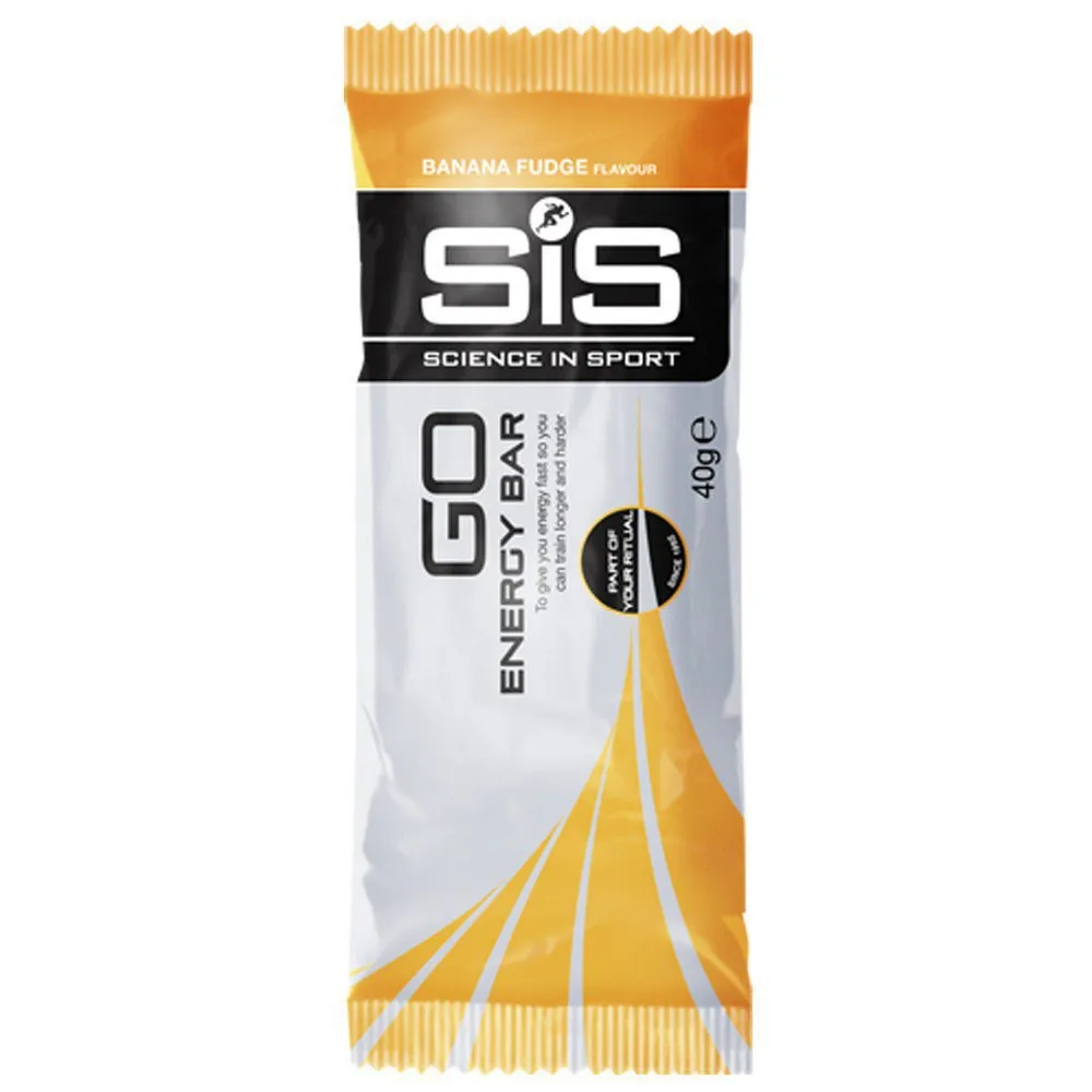 Barra Energética SIS Go com Sabor de Banana Fondant 40g