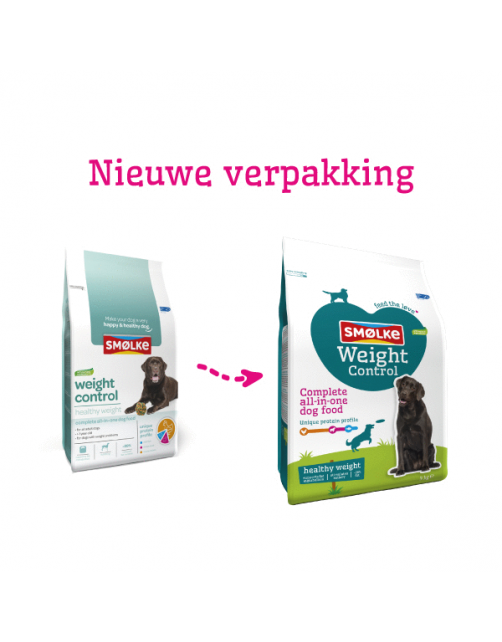 Smolke Weight Control Kip&Lam&Vis - Hondenvoer