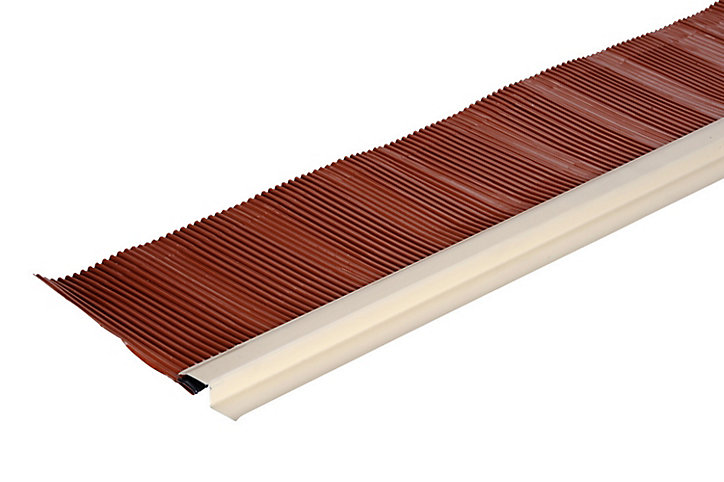 Solin sable bavette alu rouge L.200 cm