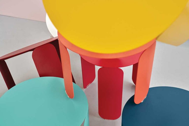 Fermob Bebop bijzettafel Ø 60cm Nutmeg