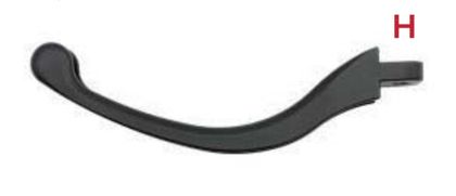 Levier de frein LighTech repliable/reglable type H