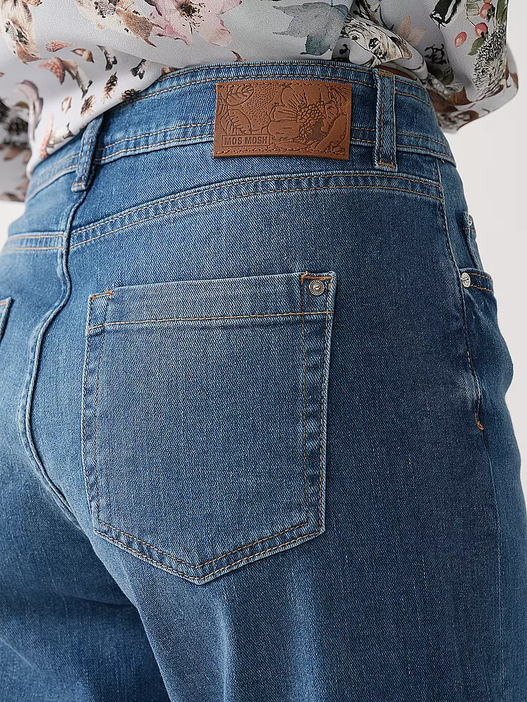 MOS MOSH Jeans Wide Fit MMDARA dunkelblau