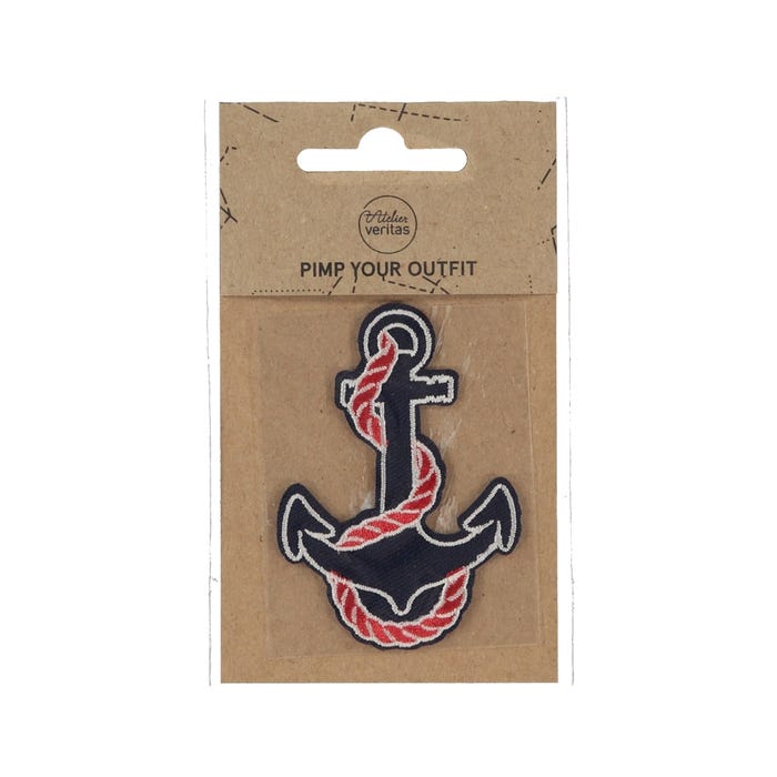 Atelier Veritas-Patch anker touw 7,2x5,2cm