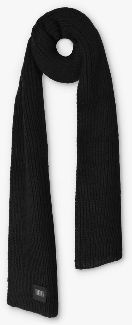UGG zwarte ugg muts chunky rib knit set