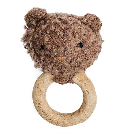 Smallstuff Rangle - Bear - Uld - Rose Brown