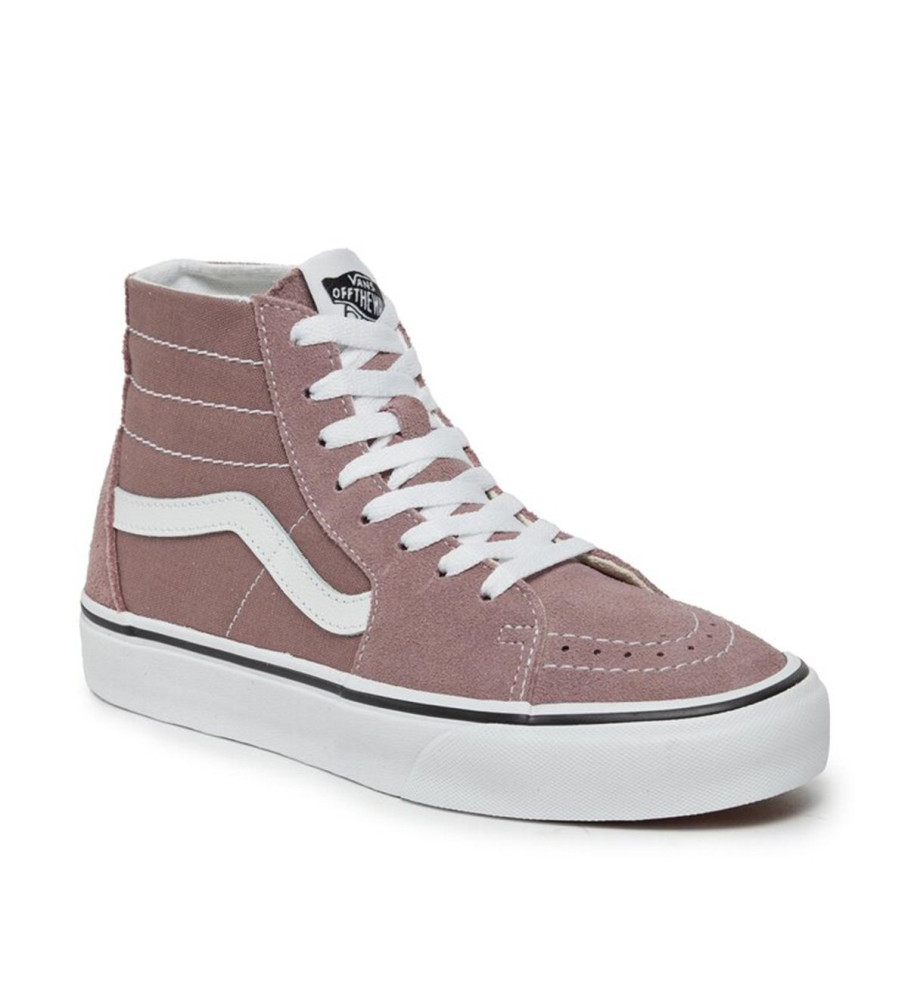 Tênis Vans Sk8-Hi Tapered em Camurça Rosa