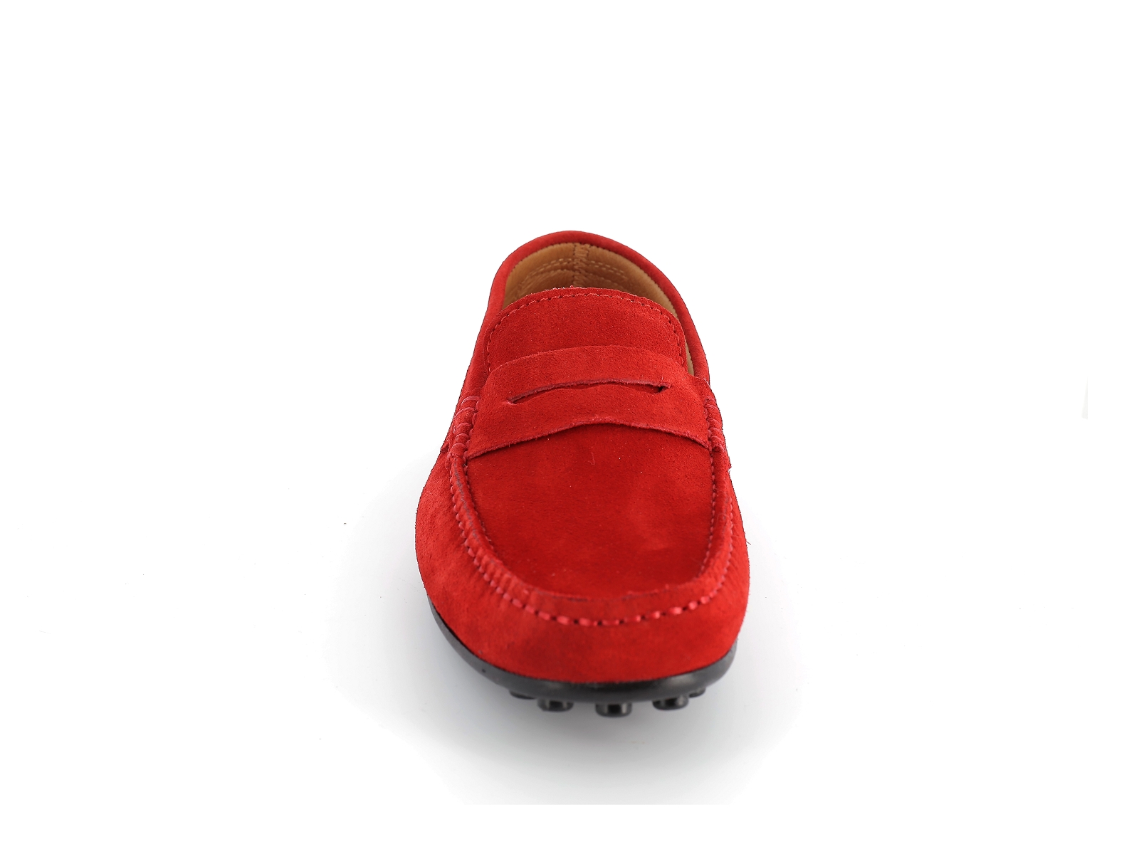 Les mocassins du sud-BAHAMA Daim Rouge