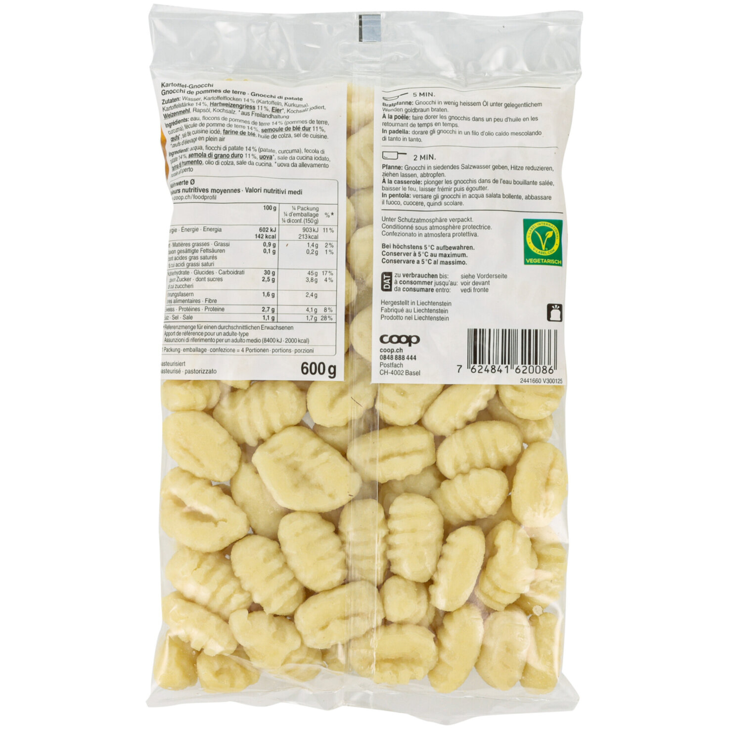 Prix Garantie Gnocchi