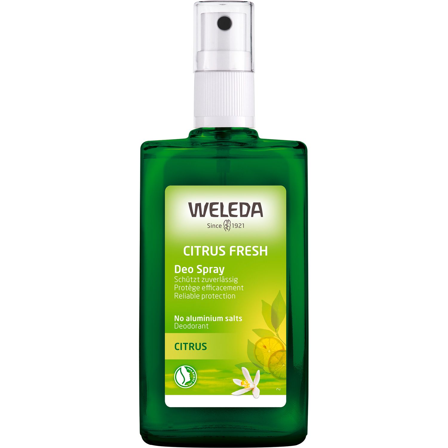 Weleda Deo Spray Citrus Fresh - zuverlässige, natürliche Wirkung ohne Aluminiumsalze