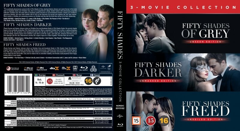 Fifty Shades Trilogy Box Set - Blu-Ray