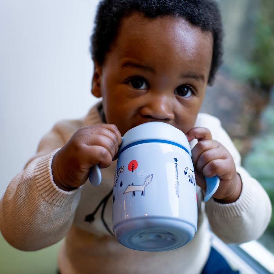 Tommee Tippee Lernstrohhalmbecher 300ml ab 6+ Monaten in rot
