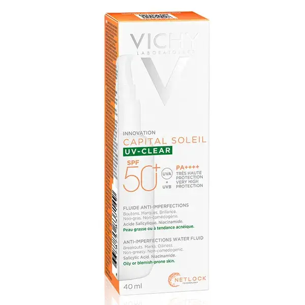 Vichy Capital Soleil Fluide Anti-Imperfections UV-Clear SPF50+ 40ml