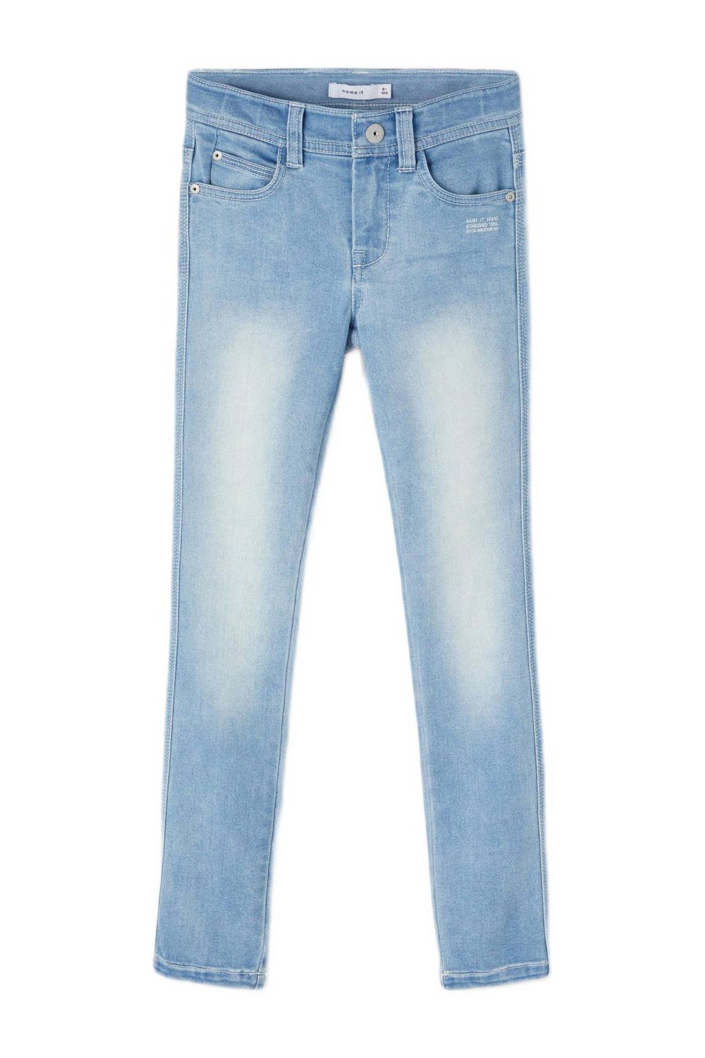 NAME IT slim fit jeans NKMTHEO light blue denim
