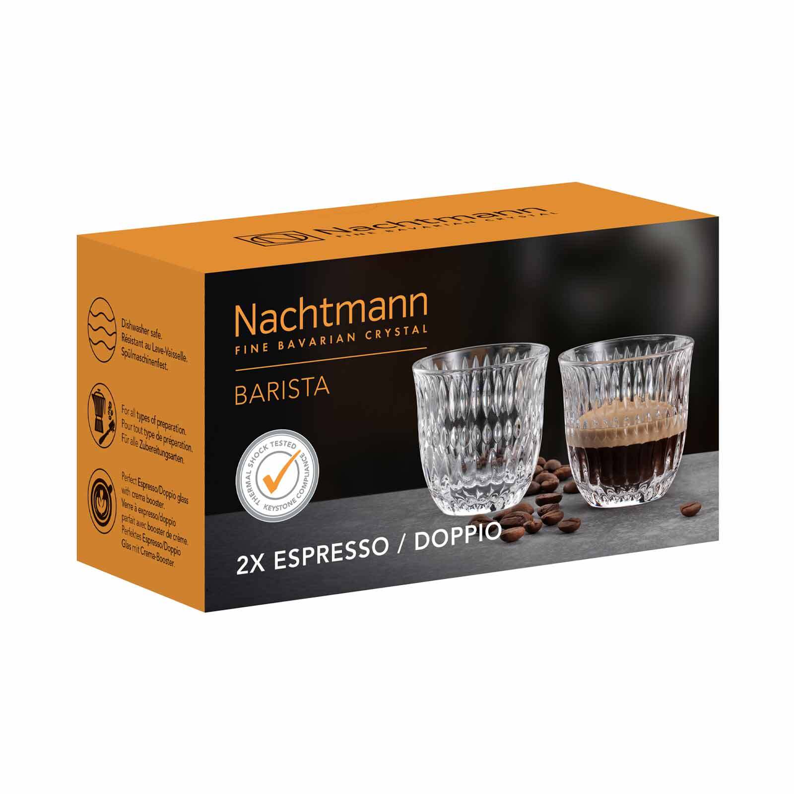 Nachtmann Espresso / Doppio Gläser Ethno Barista 90 ml 2er Set