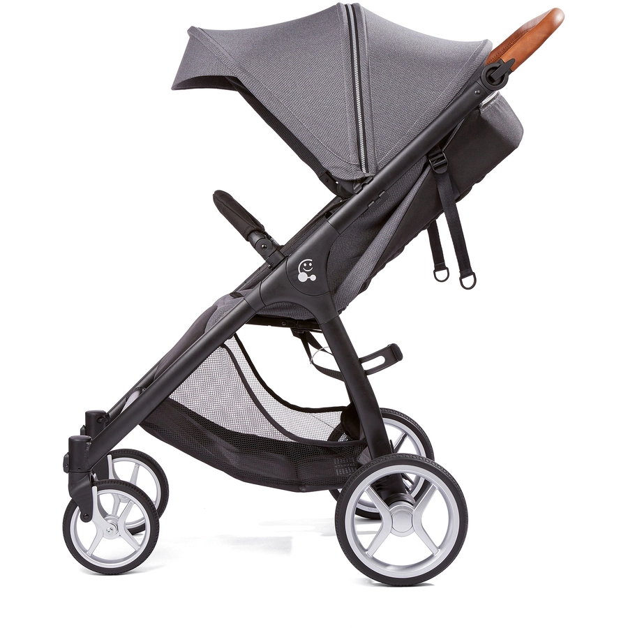 GESSLEIN Buggy SMILOO Happy+ blackcognac steel grey