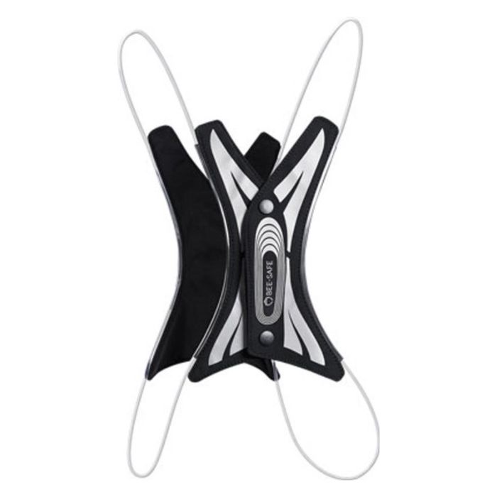 Bee-Safe Led Vest Spider USB Sort